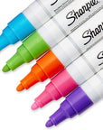 Oil-Based Paint Markers, Medium Point, Bright Colors, 5 Count - Great for Rock Painting