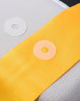 96 Pieces Non Slip Silicone Grips for Quilt Templates Non Slip Adhesive Rings Slip Ruler Grip Stickers Semi Transparent, 48 Large and 48 Small