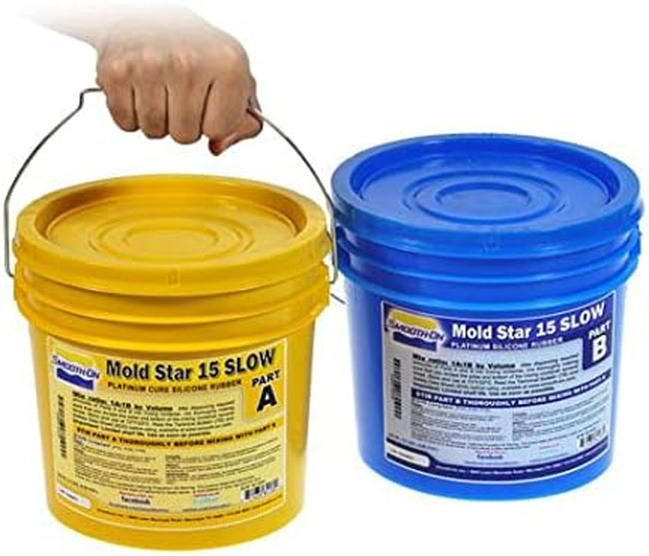 Mold Star 15 Slow - 1A:1B Mix by Volume Platinum Silicone Rubber - Pint Unit