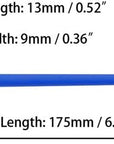 60 Pcs 9Mm Wide Flat Paint Brushes Set with Nylon Hair, Small Brush Bulk for Detail Painting Short Plastic Handle Acrylic Oil Watercolor Fine Art Painting for Kids Students Starter Adults Artis