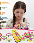Friendship Bracelet Making Kit for Girls, Arts and Crafts for Girls Ages 8-12,Birthday or Party Present Arts and Crafts String Friendship Bracelet Kit,Diy Bracelet Making Kit