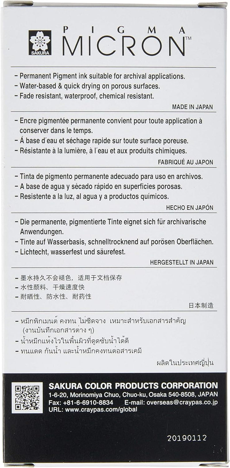 Micron Drawing Pen, 01, Black