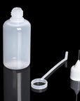 10 Pcs Needle Tip Glue Bottle Applicator DIY Quilling Tool Precision Tip Glue Plastic Liquid Dropper Bottles (30 Ml)