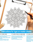 Tattoo Transfer Paper, 35 Sheets Stencil Transfer Paper for Tattooing, A4 Size