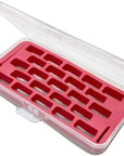 Bobbin Case for Bernina New 7 and 8 Series Jumbo Bobbin Sewing Bobbin Storage Case and Saver Holds 23 Bobbins Box Organizer - Gray
