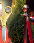 Gold Ribbon Cutting Ceremony Kit – 20 Inch Gold Giant Scissors Giants Ribbon Cutting Scissors with Red Ribbon Grand Opening Ribbon and Scissors for Special Events Inaugurations and Ceremonies