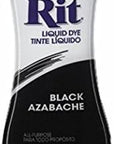 Rit Liquid Dye Black 8 Oz &  Liquid Fabric Dye, 8-Ounce, Navy Blue (1)