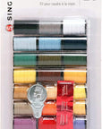 264 Polyester Thread, Assorted Colors, 24 Spools