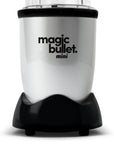 Magic Bullet® Mini 14 oz. Compact Personal Blender Silver/Black