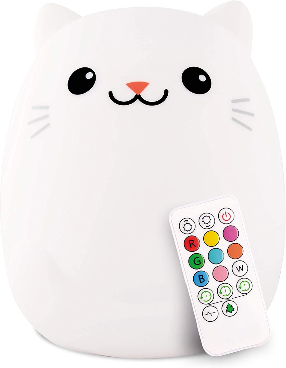 Owl, Kids Night Light, Silicone Nursery Light for Baby and Toddler, Squishy Night Light for Kids Room, Animal Night Lights for Girls and Boys, Kawaii Lamp, Cute Lamps for Bedroom