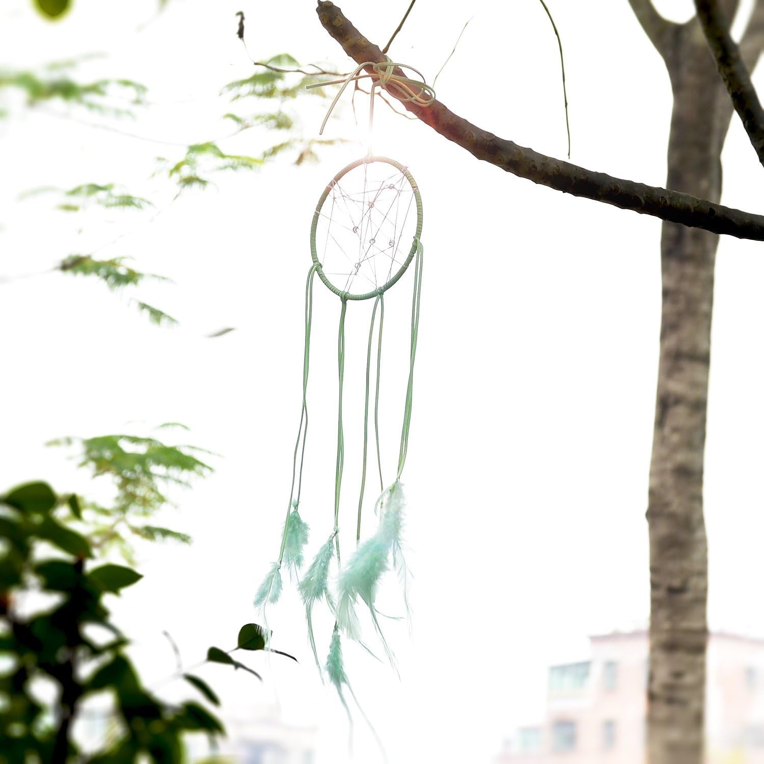 Metal Rings Hoops Macrame Rings for Dream Catcher and Crafts (Silver)