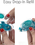 Adhesive Dot Runner Refill, One Size, Clear