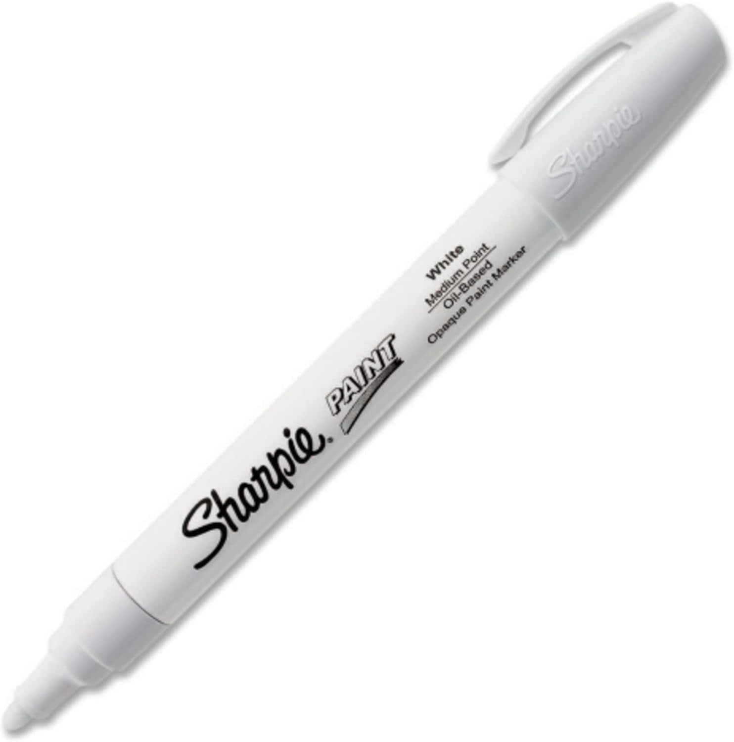 Sanford 35558  Oil-Based Paint Marker, Medium Point, White, 1-Count