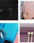 12Pcs Zipper Clips anti Theft Zipper Lock Clips Small Dual Locking Zipper Pull S Shaped Quick Disconnect Carabiner Clip Keeps Zippers Closed