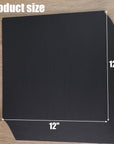 100 Sheets Black Cardstock, 12 X 12 Inch Craft Paper 230Gsm Construction Paper for Crafts Printer Invitations Card Making