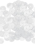 50Pcs Earring Backings, Clear Disc Pads to Stabilize Earrings Plastic Disc Pads Stabilizer Plastic Discs for Earring Backs and Jewelry Crafts Earring Backs Stopper Earlobe Support Patches