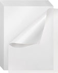 100 Pack Glassine Paper Sheets (8.5 X 11") - Onion Skin Paper for Artwork, Drawings, Arts and Crafts, DIY Projects