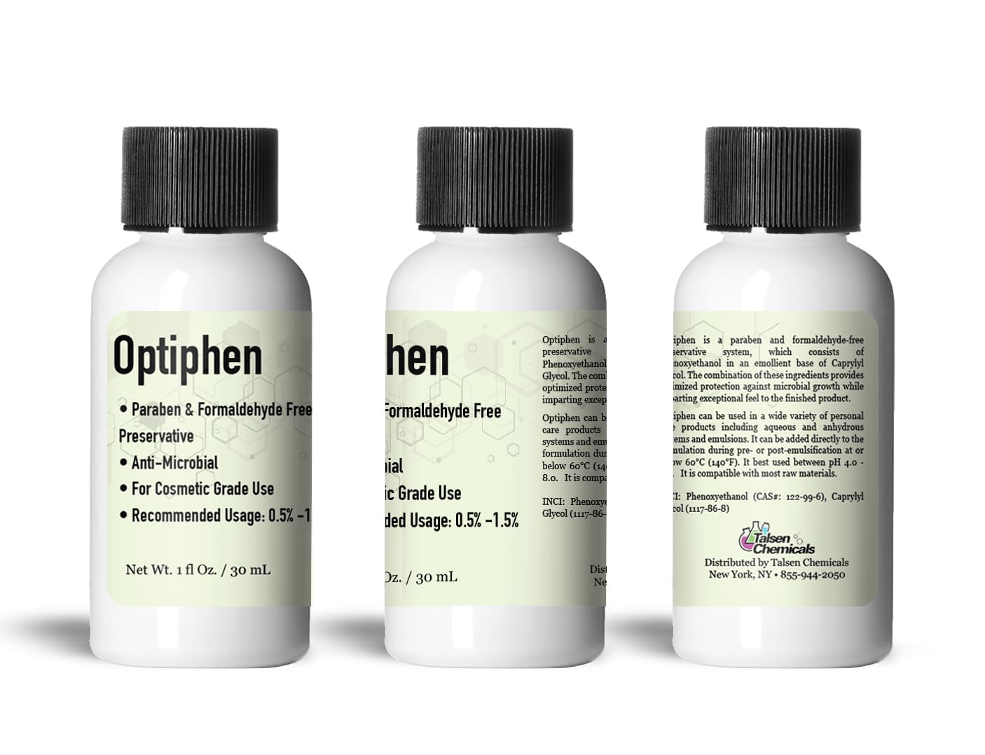 Optiphen Preservative (1 Oz / 30 Ml) Optiphen Natural Preservative for Cosmetics Water Soluble Paraben Free Broad Spectrum Preservative for Lotion Making