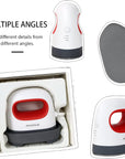 Mini Heat Press Machine Easy to Use for T Shirts Shoes Hats Small HTV Iron on Vinyl Projects Portable Heating Transfer Iron Red