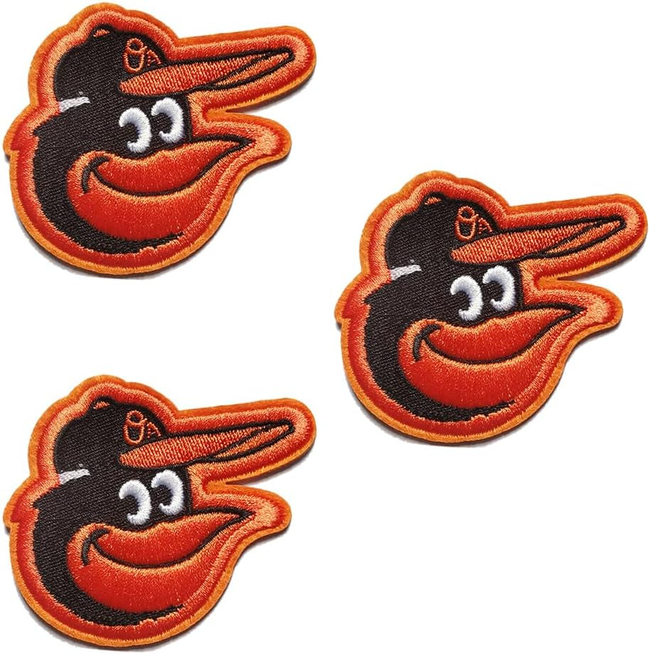 Orioles Patch Iron on Sew on Embroidered Patches for Jacket Shirts Jeans Backpack Sewing Decorating DIY Craft 2.25 * 2.75IN
