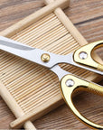 6.3-Inch All Stainless Steel Office Scissors,Ultra Sharp Blade Shears,Sturdy Sharp Scissors for Office Home School Sewing Fabric Craft Supplies Multipurpose Scissors