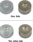 7 Pcs Metal Domed Rivet Fixing Setting Tool Spike Rivets Setter
