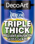 Triple Thick Brilliant Brush-On Gloss Glaze 2Oz
