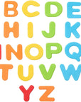 1300 Pieces Small Foam Letter Stickers for Crafts, 50 Sets of Adhesive A-Z Alphabets for Kids (6 Colors)