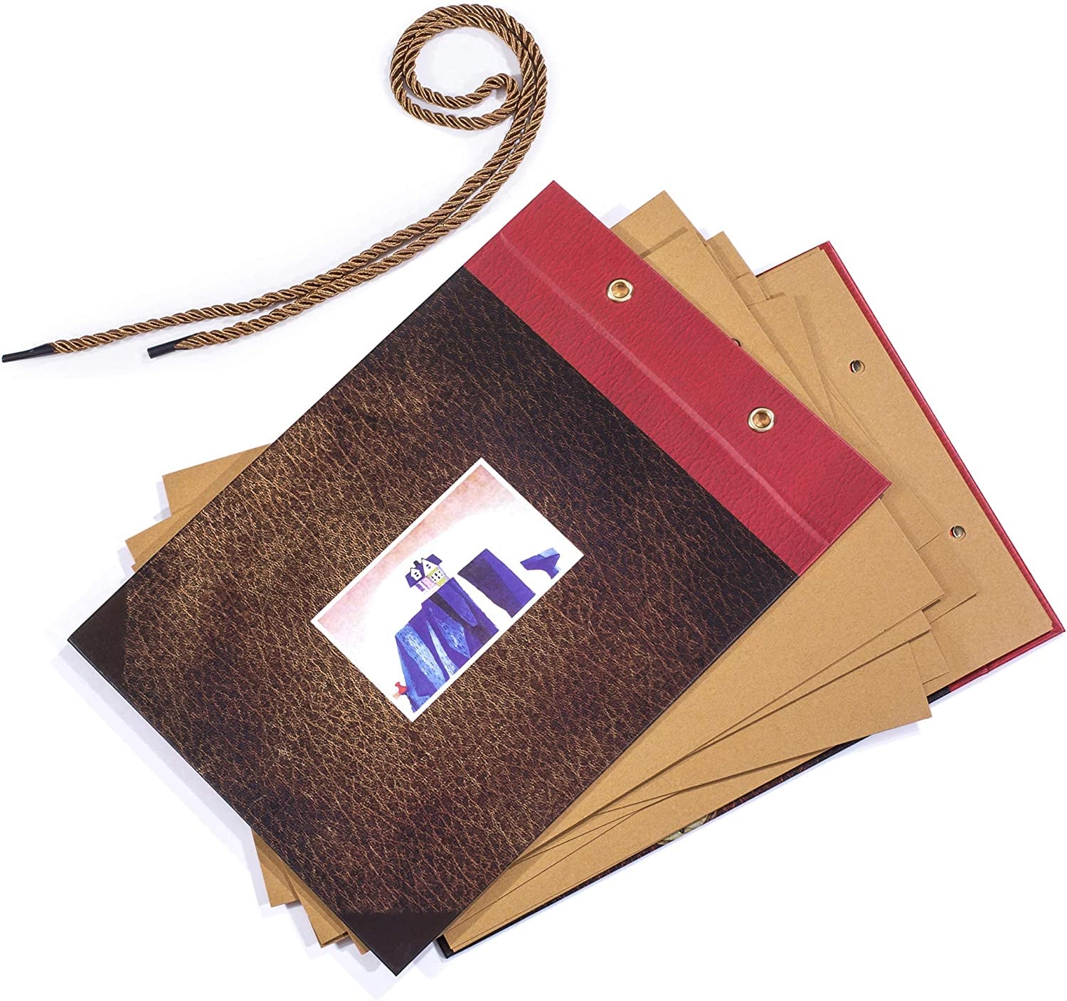 Our Adventure Book Pixar up Handmade DIY Family Scrapbook,Great Gift for Thanksgiving Day, Christmas, Anniversary, Family Memory,Wedding,Birthday,Valentines Day… (Adventure Book)