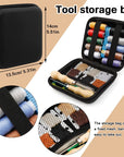 59 Pcs Leather Sewing Kit Leather Needles for Hand Sewing,Heavy Duty Sewing Upholstery Repair Kit Waxed Thread Large-Eye Stitching Needles for Carseat Backpack Carpet Boots Shoes Canvas Sofa