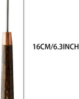 Awl Tool, 2 PCS Wooden Handle Scratch Awl for Leather Hole Punch Awl Maker Tool,Sewing Awl Leather Craft Repair Tools