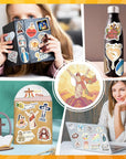 Catholic Stickers 400PCS Religious Stickers for Kids, Bible Verse Stickers for Journaling Women Catholic Jesus Stickers for Water Bottles Laptop Catholic Gifts