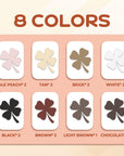 Skin Tone HTV Heat Transfer Vinyl Bundle for Shirts - 14 Sheets 12"×10" Brown Iron on Vinyl Tan Beige Apricot Khaki Cream HTV Vinyl for Cricut Silhouette Cameo, Easy to Cut & Weed