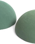 round Floral Foam Half Balls for Flowers and DIY Crafts (7.8 In, 2 Pack)