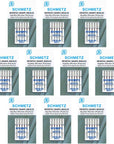 Microtex Sharp Sewing Machine Needles - Quilting & Topstitching Supplies, Size 80/12, 5-Needle Card, Pack of 1