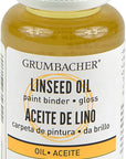 Linseed Oil Medium for Oil Paintings, 2-1/2 Oz. Jar,
