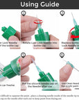 8 Packs Precision Applicator Caps for 2 Ounce Acrylic Paint Bottle Car Freshie Supplie