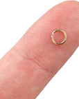Jump Rings for Jewelry Making - 100Pcs 5Mm 14K Gold Open Jump Rings, Jewelry Jump Rings,Accessories Repair and Craft Projects Making,Keychain Rings for Earring Necklace Bracelet DIY Craft Jewelry