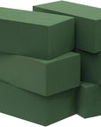 6Pc Wet Fresh Floral Foam Blocks Green Florist Foam Bricks for Spring Fresh Flower Arrangement and Crafts Supply 8.9(L) X 3.9(W) X 3(H)