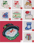 Cross Stitch Holiday Ornaments Galor Cross Stitch Book- Cross Stitch Pattern Kits from Snowmen to Elves to Woodland Creatures, 98 Christmas Cross Stitch Ornaments to Design.