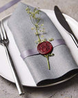 6PCS Blood Red Sealing Wax Sticks with Wick, Suitable for Envelope, Invitation, Gift Wrapping, Wine Bottle, Tea or Cosmetics Box