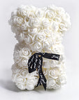 Valentine's Day Gift Rose Bear Eternal Flower Rose Teddy Bear PE Foam Bear 25cm Valentines Day