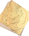 300Pcs Imitation Gold Leaf Sheets for Art, Gilding Crafting, Painting, Furniture Decoration, Jewelry Making (5.5" X 5.5" Gold, Silver and Rose Gold)