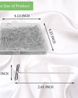 200Pcs T Pins, 2 Inch Sewing Pins, Stainless Steel Wig Pins for Wigs, T-Pins for Foam Head, Long Straight Pins for Sewing, Craft, Quilting and Blocking Knitting, Office, Decoration by