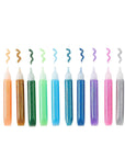 72 Pack Glitter Glue Pens, Rainbow Glue Stick Set for Arts and Crafts Projects, Slime Supplies, Scrapbooking, Cards, 0.35 Oz (12 Colors)