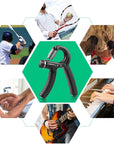 Grip Strength Trainer, Hand Grip Strengthener, Adjustable Resistance 22-132Lbs (10-60Kg), Forearm Strengthener, Perfect for Musicians Athletes and Hand Injury Recovery