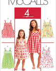 Patterns M5613 Children'S/Girls' Dresses, Size CCE (3-4-5-6)