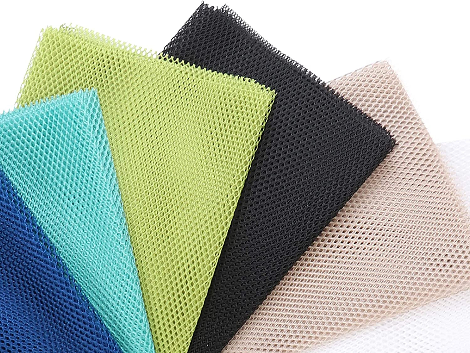 Mesh Fabric Lightweight 18"X 54" Black, 18" by 54",PBA02030