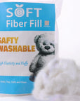 100G Polyfill Stuffing, Stuffing for Stuffed Animals, High Resilience Stuffing Fluff Fiberfill for Pillow Filling, Polyester Fill, Fill Fiber for Stuffed DIY Crafts