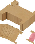 Ribbon Organizer Set Cardboard Ribbon Spools Embroidery Floss Ribbon Holder Ribbon Organizer Embroidery Thread Holder Empty Cardboard Yarn Bobbin for Cross Stitch Craft DIY Sewing (200 Pcs)